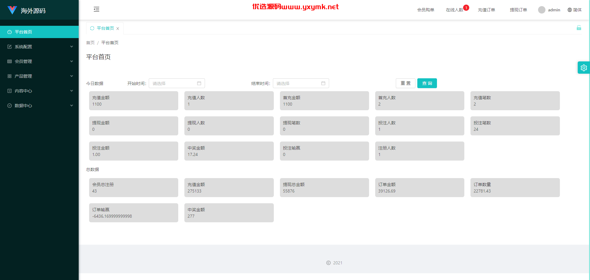 【优选代售】uniapp伪商城系统/CP快三游戏/订单自动匹配/带预设/代理后台 - 截图9