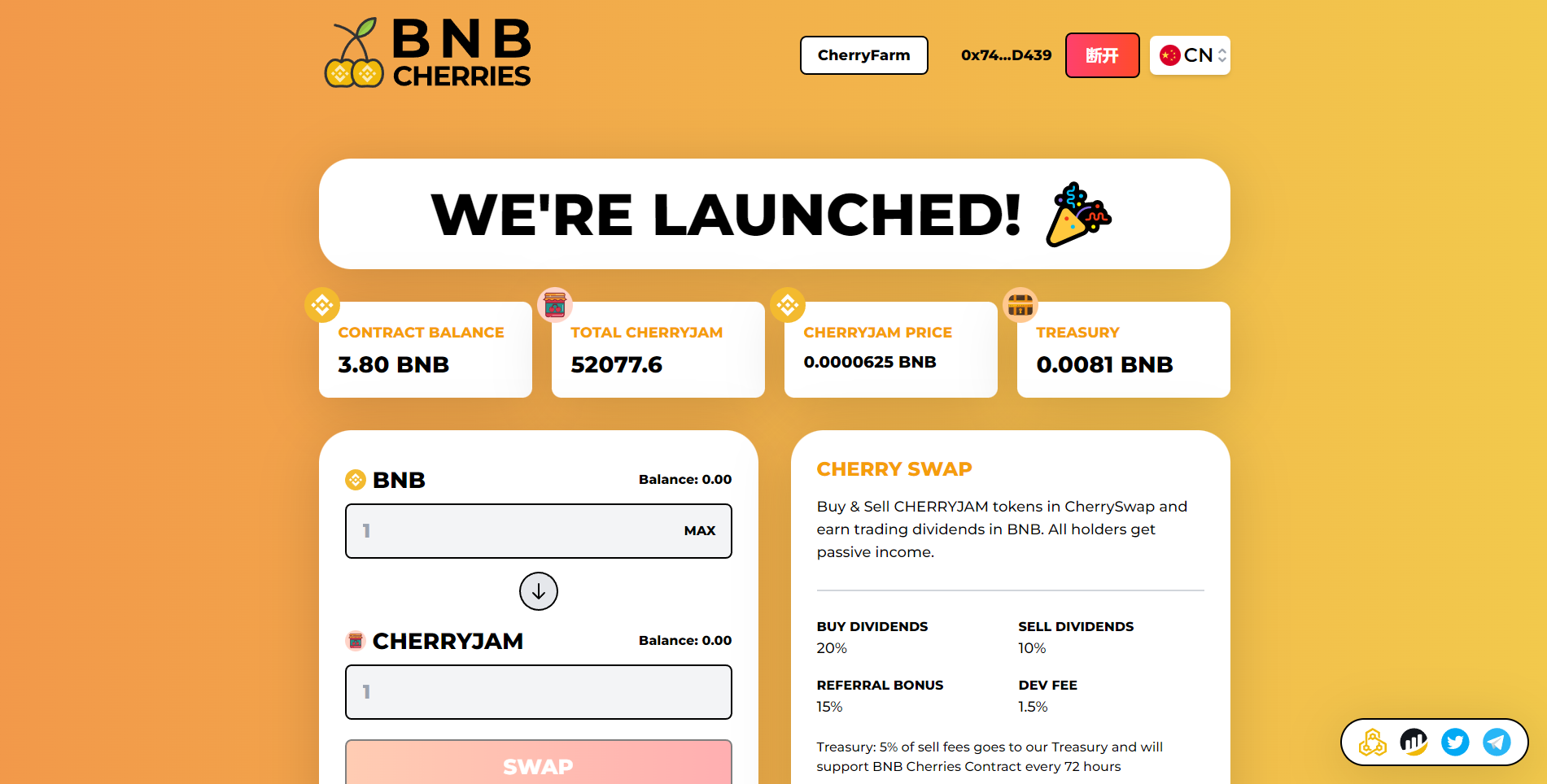 多语言BNB链上智能合约理财/区块链链上资金盘 详情图 5