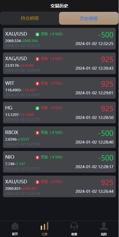 【优选代售】多语言海外微盘系统/外汇期货微交易/时间盘系统 - 截图1