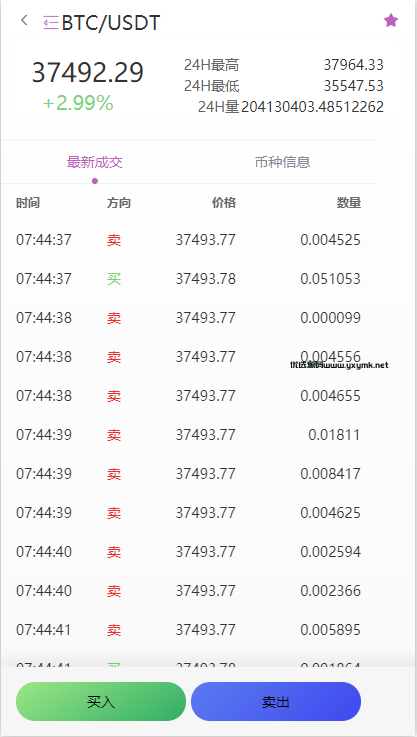 【优选代售】二开版海外交易所系统/区块链交易所/质押挖矿/15国语言 - 截图2