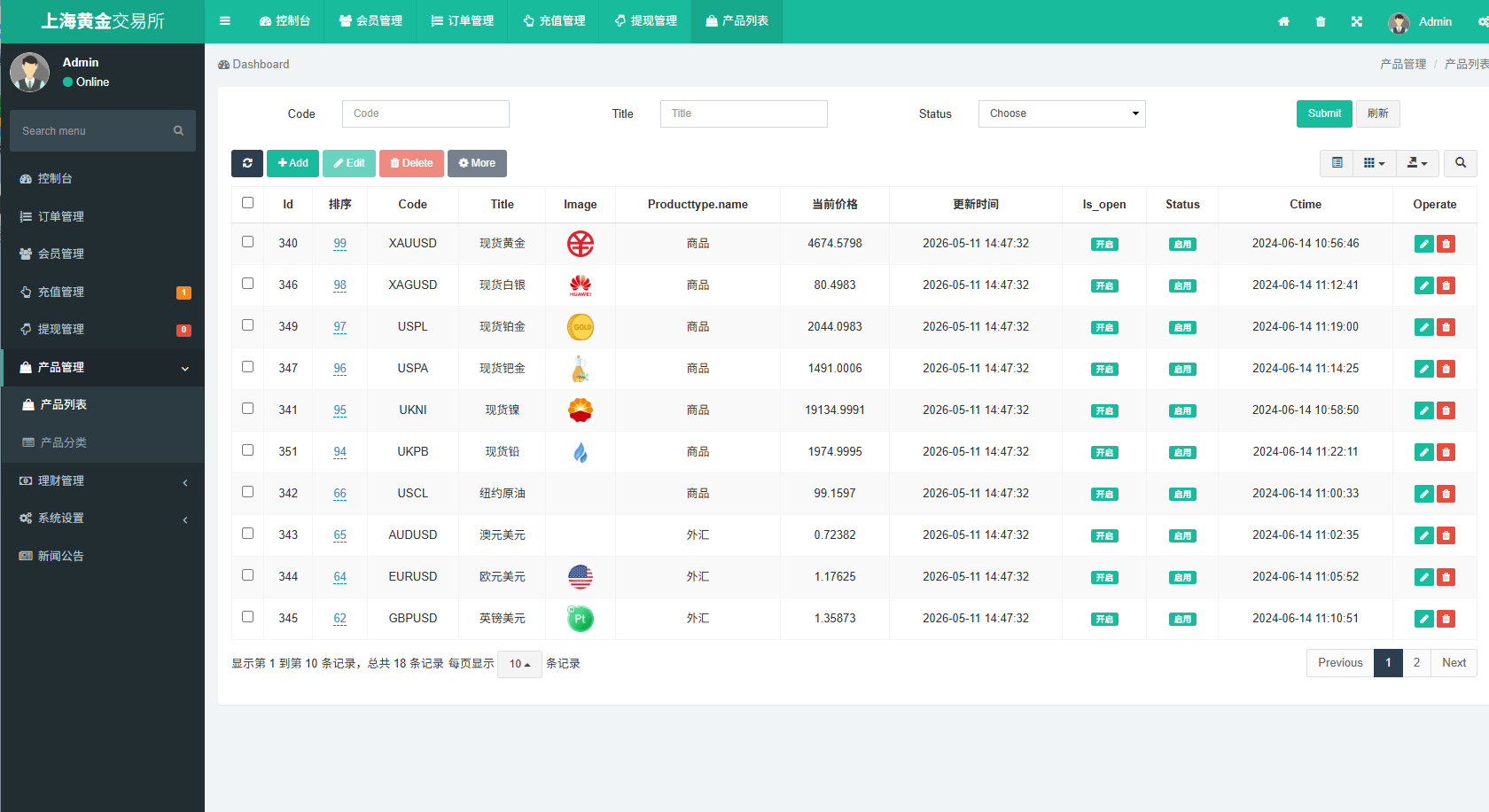 【优选代售】新UI微交易系统/外汇/期货贵金属时间盘/海外微盘/前端uniapp - 截图20