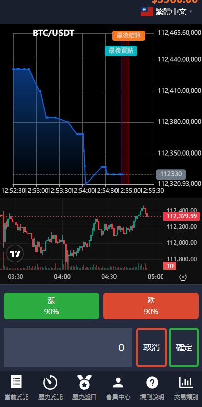 【优选代售】多语言虚拟币交易系统/秒合约交易/伪交易所/时间盘 - 截图1