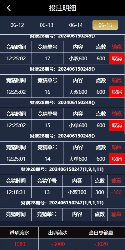 【优选代售】28游戏源码/时时彩游戏系统/28竞猜源码/Cp系统批量预设开奖 - 截图5