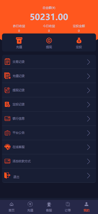 运营版微盘系统/期货黄金白银交易/微交易源码/代理后台 详情图 8