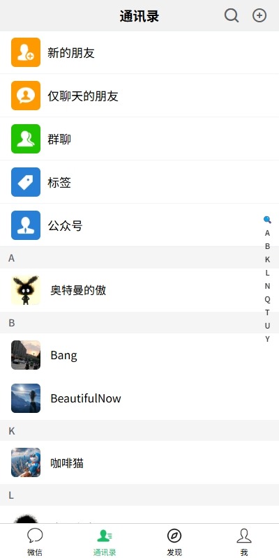 【优选代售】新版精仿微信IM即时通讯/社交群聊即时通讯 - 截图2