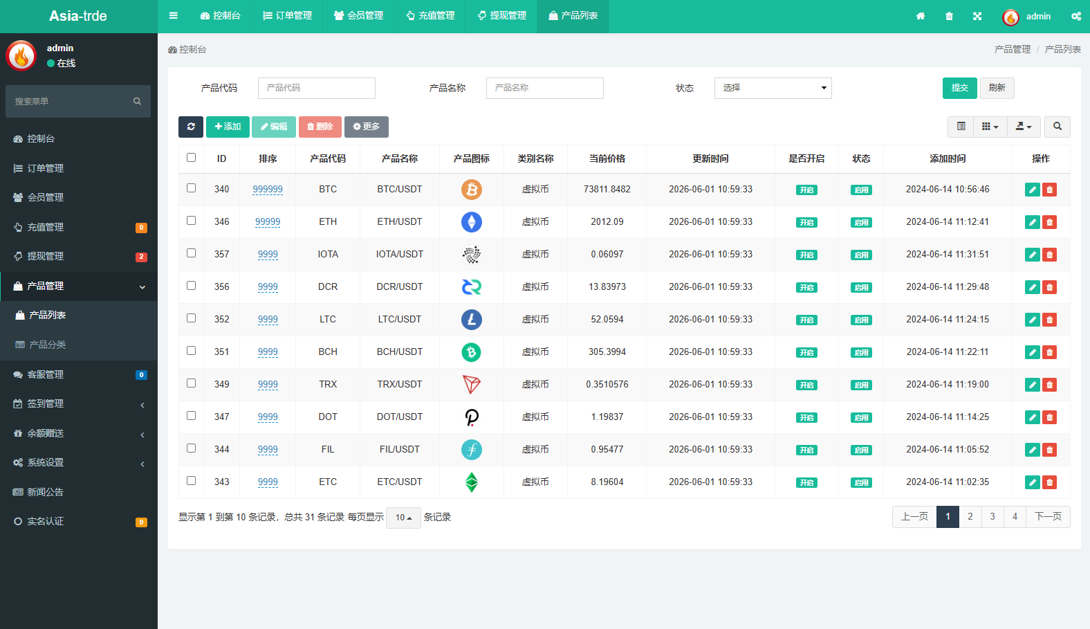 【优选代售】海外秒合约微交易系统/贵金属/外汇/签到/在线客服/微盘系统 - 截图21