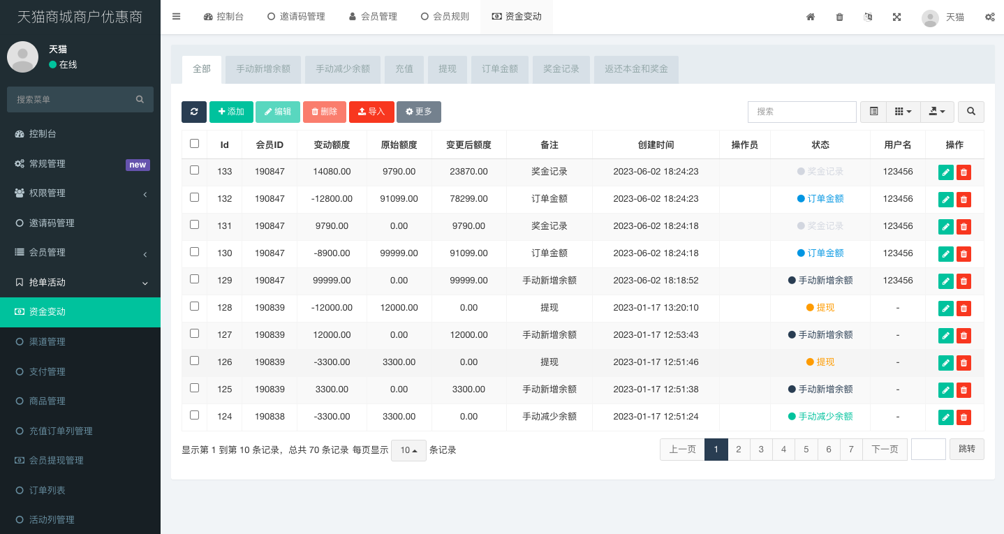 二开版天猫商城优惠卷投资系统/奢饰品投资理财系统 详情图 10