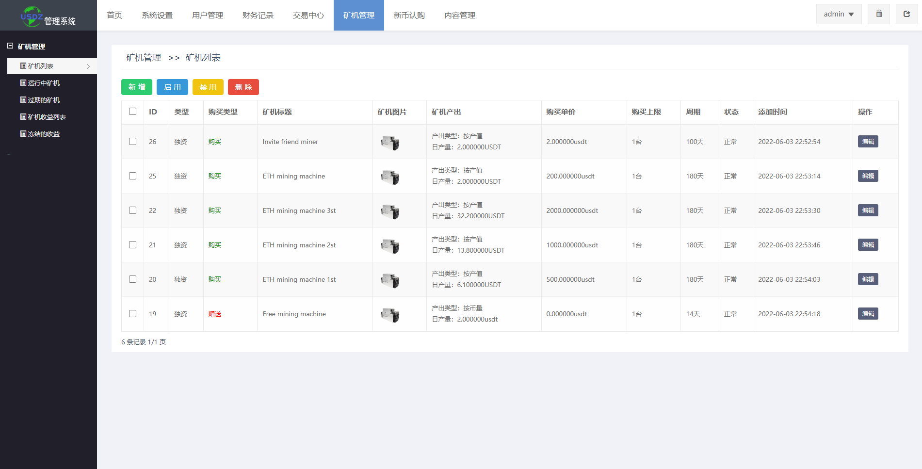 二开版多语言交易所/秒合约交易/质押矿机/新币认购 详情图 19