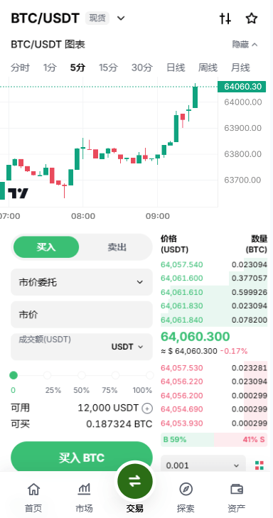 【优选代售】多语言综合交易所/DAPP合约交易/模拟账户/量化/借贷 - 截图2