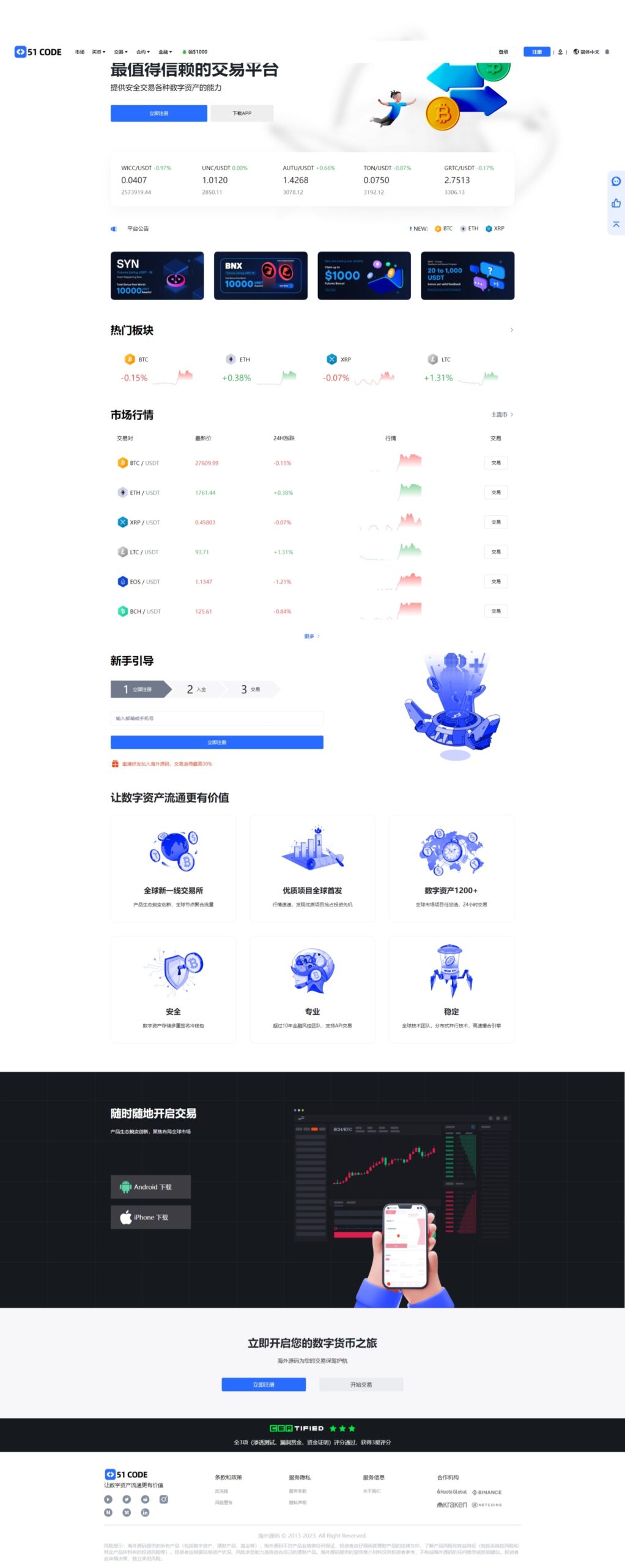 全新区块链交易所系统/币币期权交易/IEO/锁仓理财 详情图 13