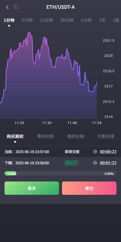 【优选代售】海外交易所系统/合约/期权/质押/秒合约/插针控制/申购 - 截图3