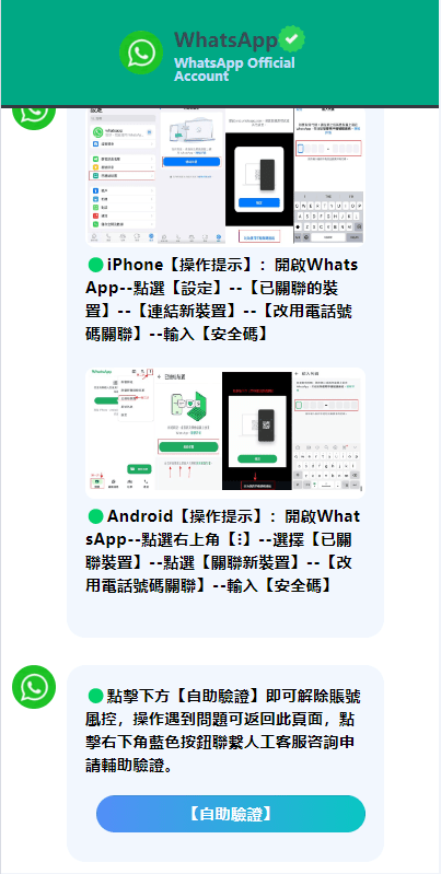 【优选代售】香港WhatsApp盗号系统//快产码WS盗号/前端uniapp解决爆红 - 截图2