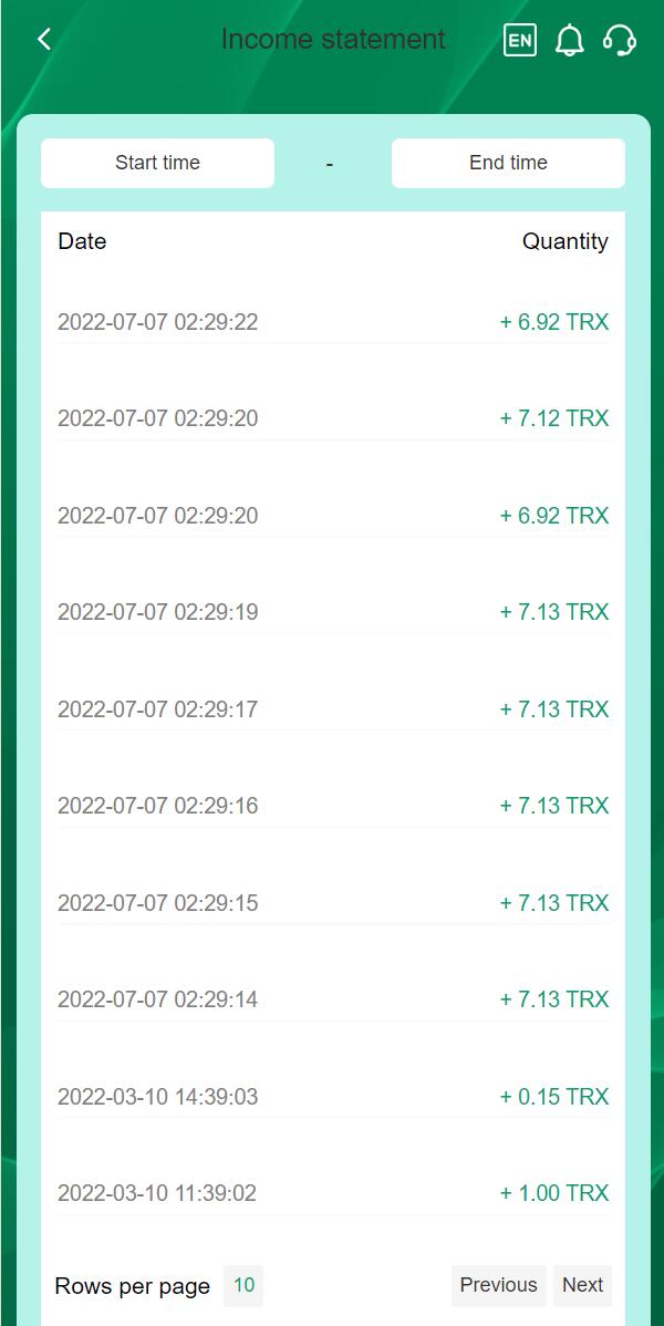 【优选代售】 vue源码/多语言TRX投资理财系统/波场trx自动归集钱包/区块链投资源码 - 截图2