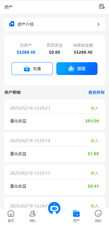【优选代售】海外虚拟币量化交易系统/多语言量化/USDT自动充值 - 截图8