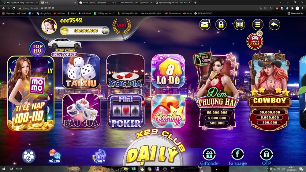 【优选源码】cocos超精美越南电玩游戏3套UI拉霸竞猜带控制纯源码非组件 搭建视频教程 - 截图13