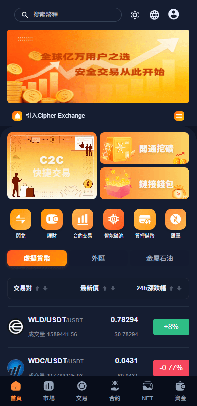 【优选代售】多语言交易所系统/永续合约交割合约/K线控制/C2C/借币 - 截图5