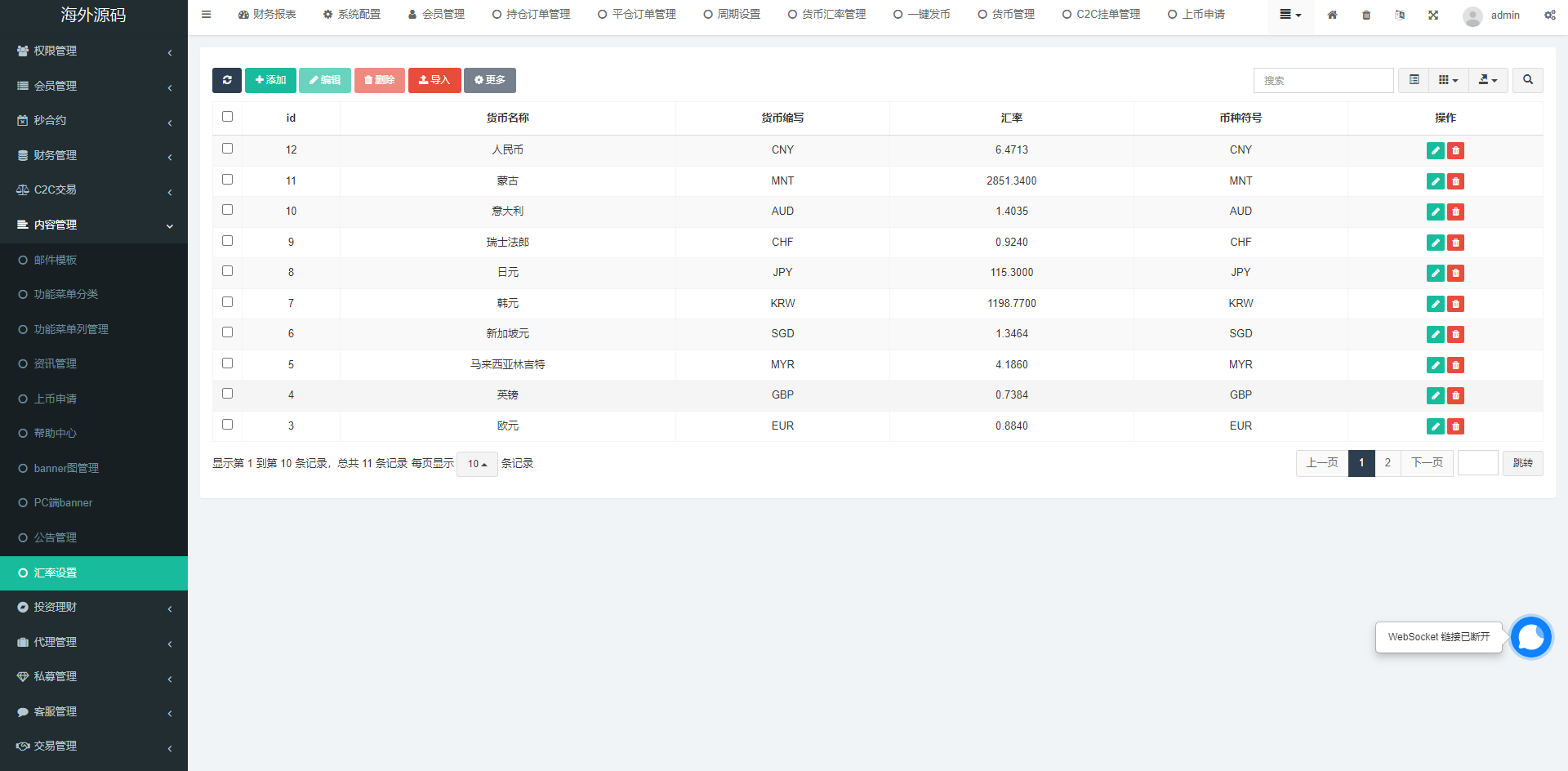 【优选代售】多语言交易所系统/秒合约交易/币币合约/c2c/质押投资 - 截图30