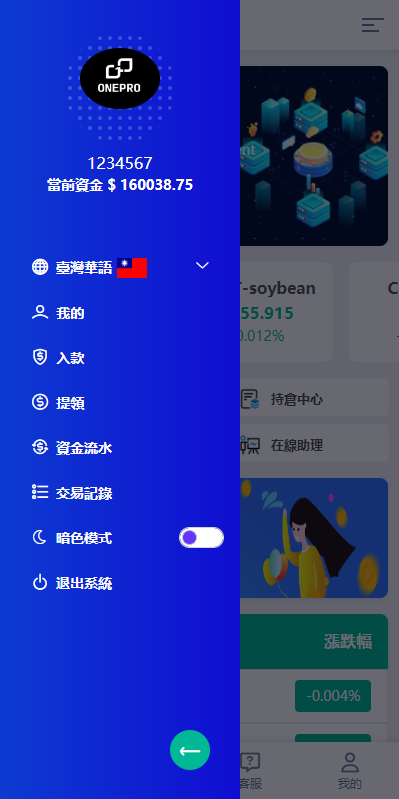运营版微交易系统/日本微盘源码/多语言虚拟币微盘系统 详情图 4