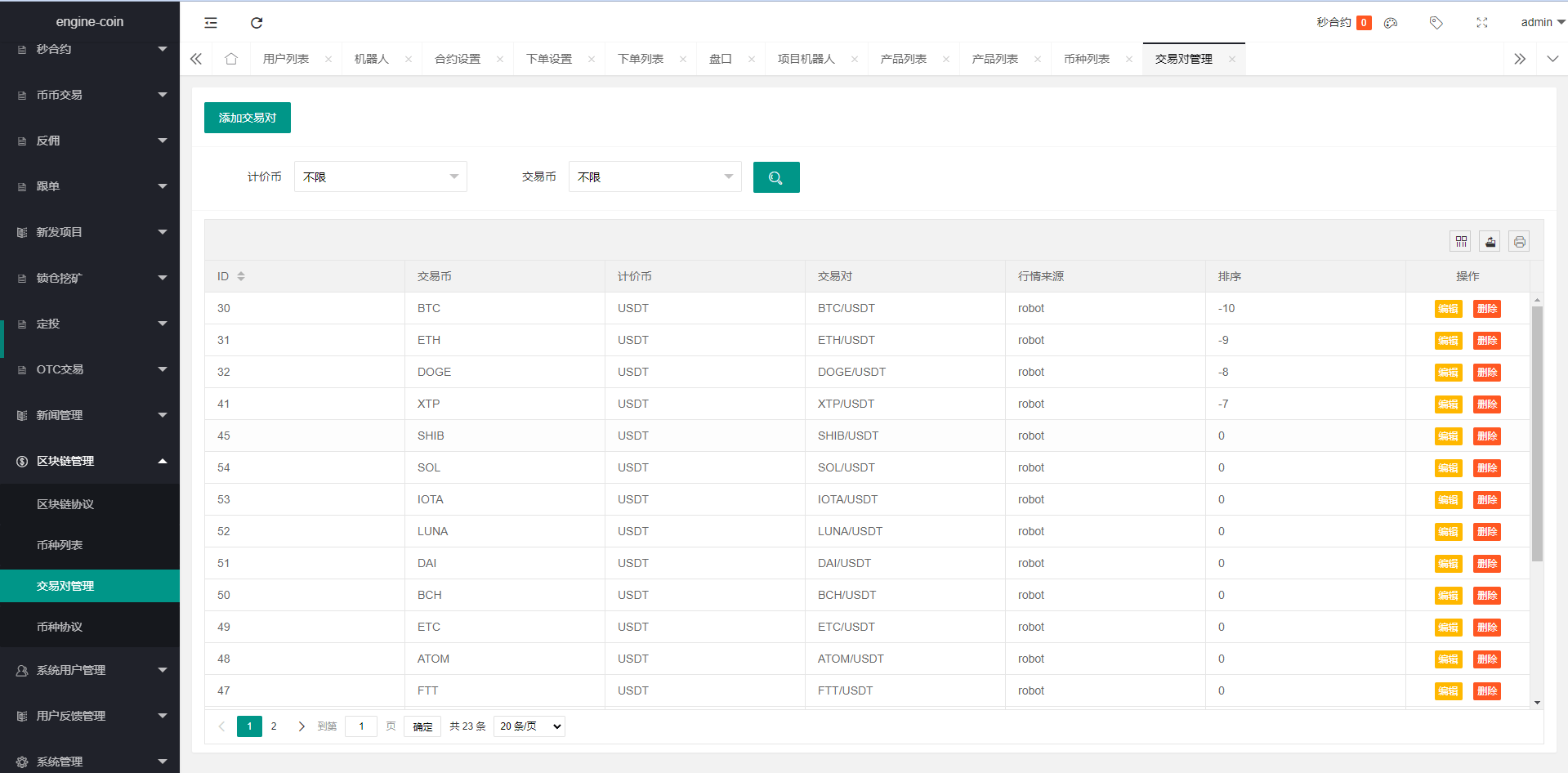 【优选代售】多语言交易所系统/币币交易/合约秒合约交易所/质押挖矿 - 截图16
