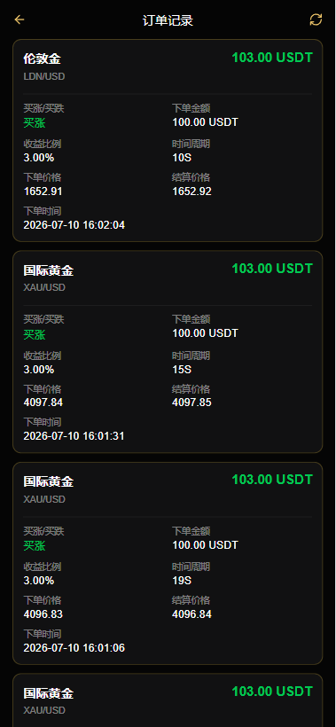 【优选代售】PHP版海外高端黄金交易源码/微盘微交易/黄金投资交易 - 截图4