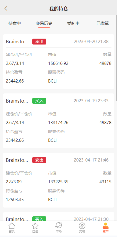 【优选代售】海外多语言股票系统/美股配资源码/微盘平仓买入卖出 - 截图8