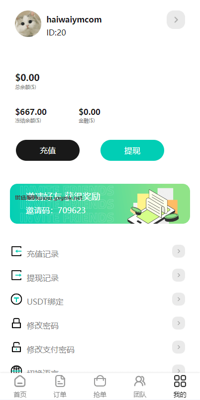 【优选代售】新版UI商城抢单刷单系统/叠加组/任务刷单/前端uniapp - 截图9