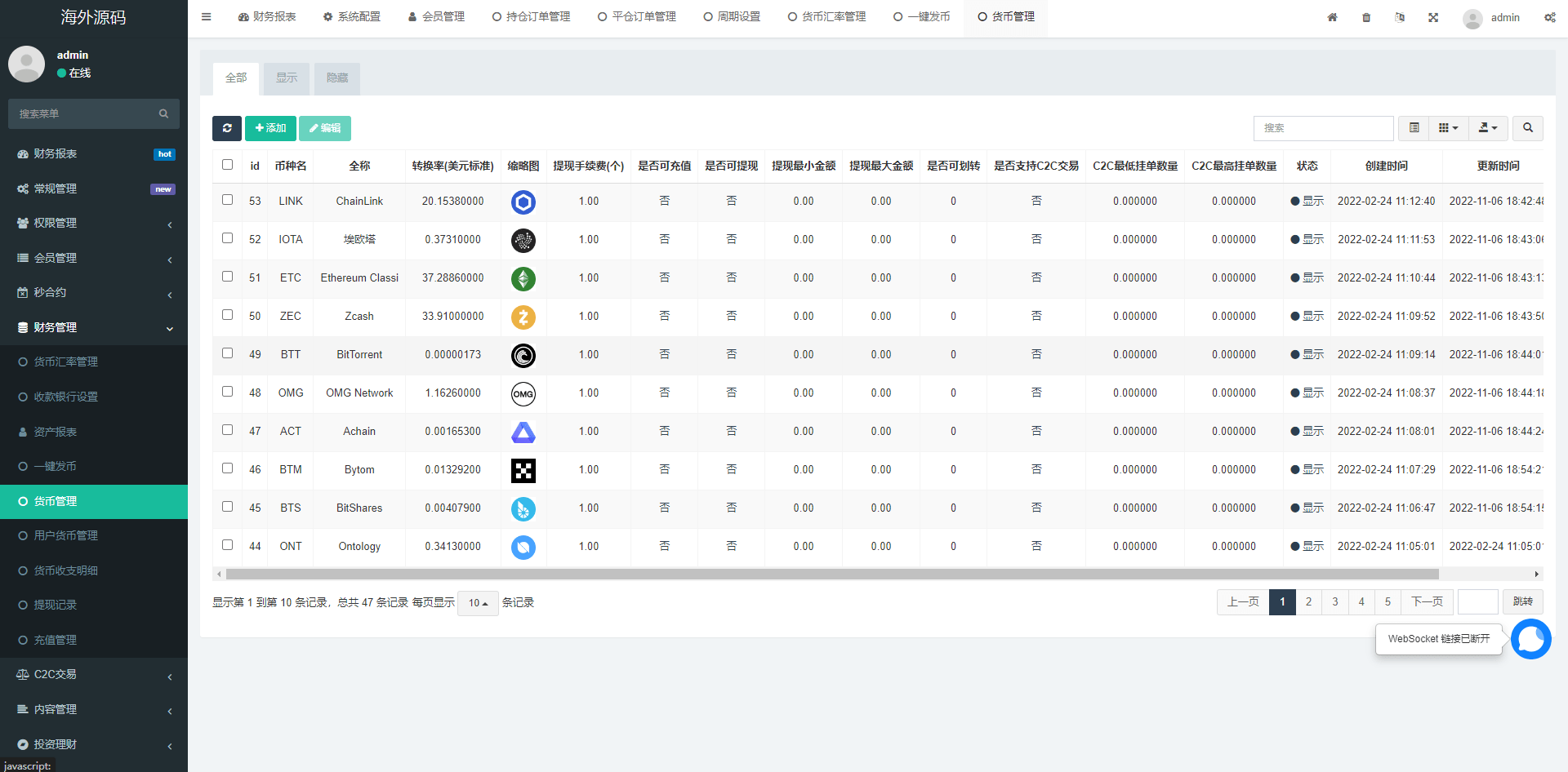 【优选代售】多语言交易所系统/秒合约交易/币币合约/c2c/质押投资 - 截图29