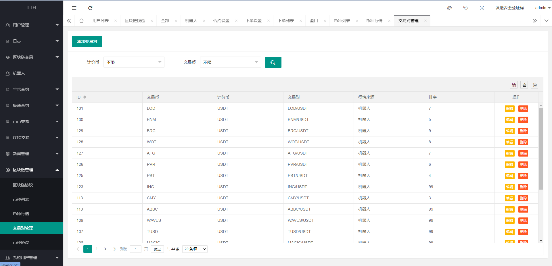 【优选代售】海外交易所系统/币币交易/合约交易所/全开源 - 截图24