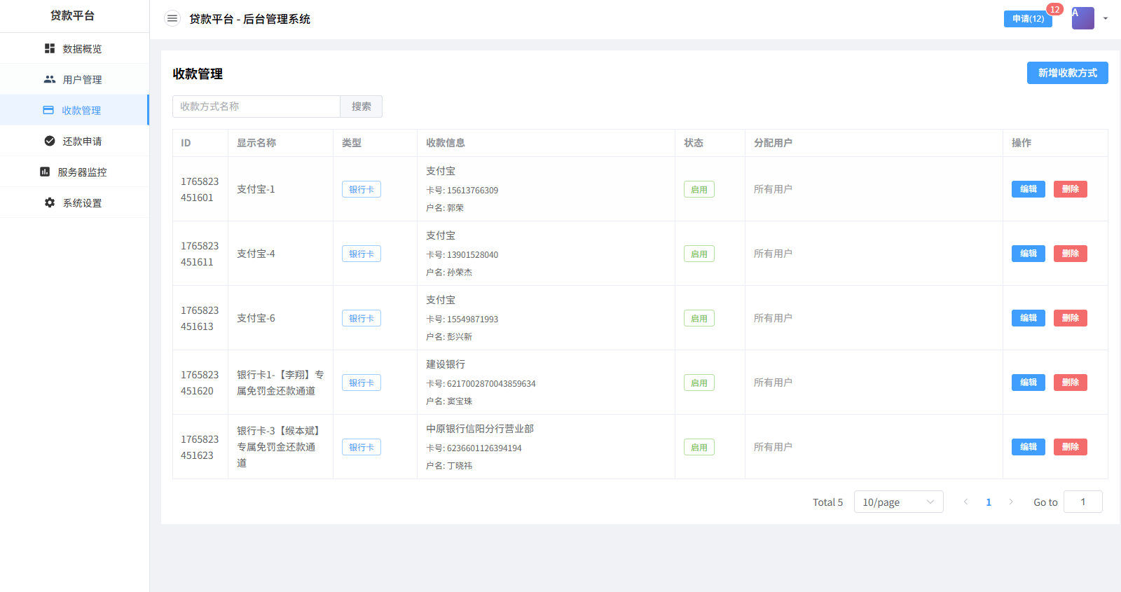 【优选代售】贷款催收系统/小额贷款/贷款逾期催收/java开发 - 截图13