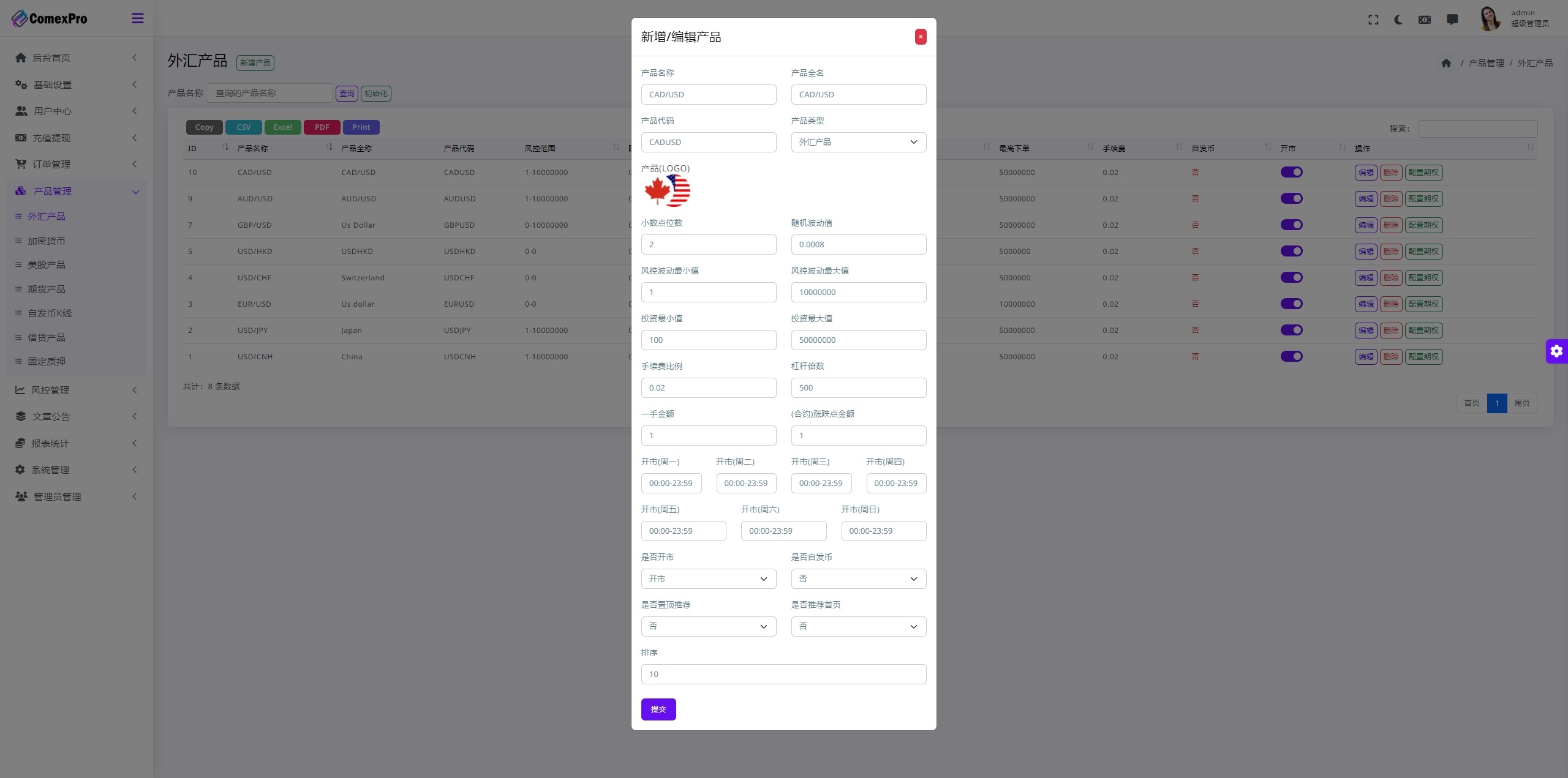 【优选代售】多语言综合交易所系统/外汇/期货虚拟币交易/AI量化/贷款 - 截图25