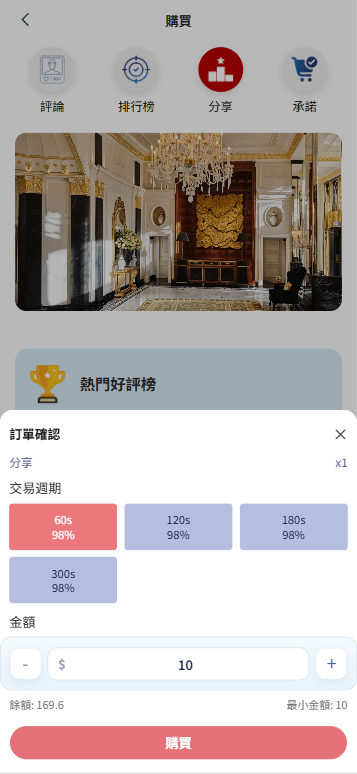 【优选代售】新版酒店竞猜投注/酒店评价下注预设/抽奖/信用分 - 截图2