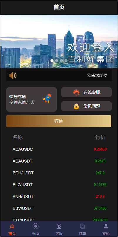 运营版微盘系统/期货黄金白银交易/微交易源码/代理后台 详情图 2