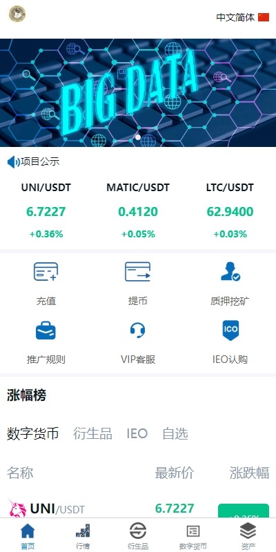 【优选代售】新版多语言交易所系统/虚拟币外汇交易/期权合约交易 - 截图3