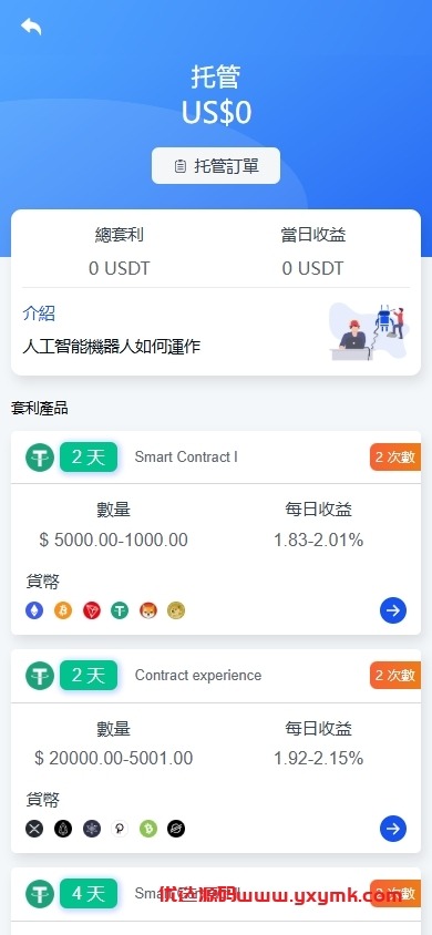 【优选代售】海外DAPP交易所/虚拟币/外汇黄金交易/借贷/质押 - 截图1