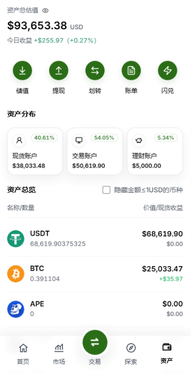 【优选代售】多语言综合交易所/DAPP合约交易/模拟账户/量化/借贷 - 截图15