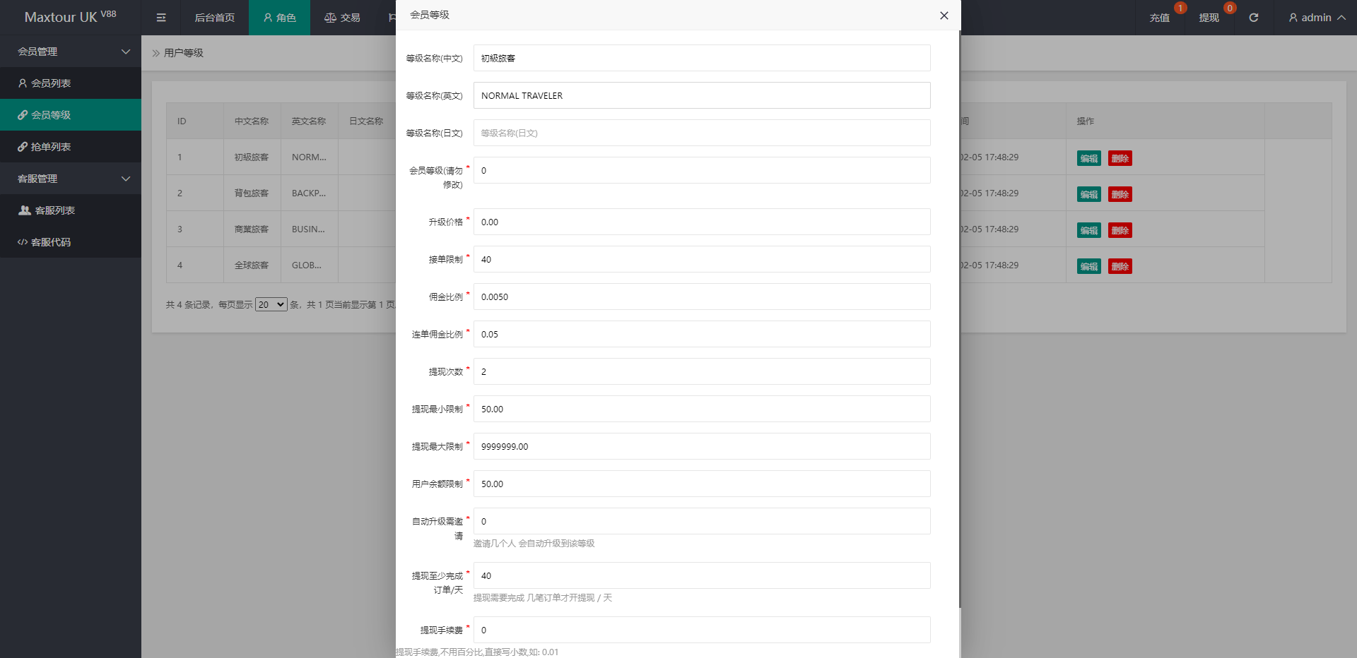 【优选代售】运营版海外抢单刷单系统/旅游版刷单/订单自动匹配系统 - 截图11