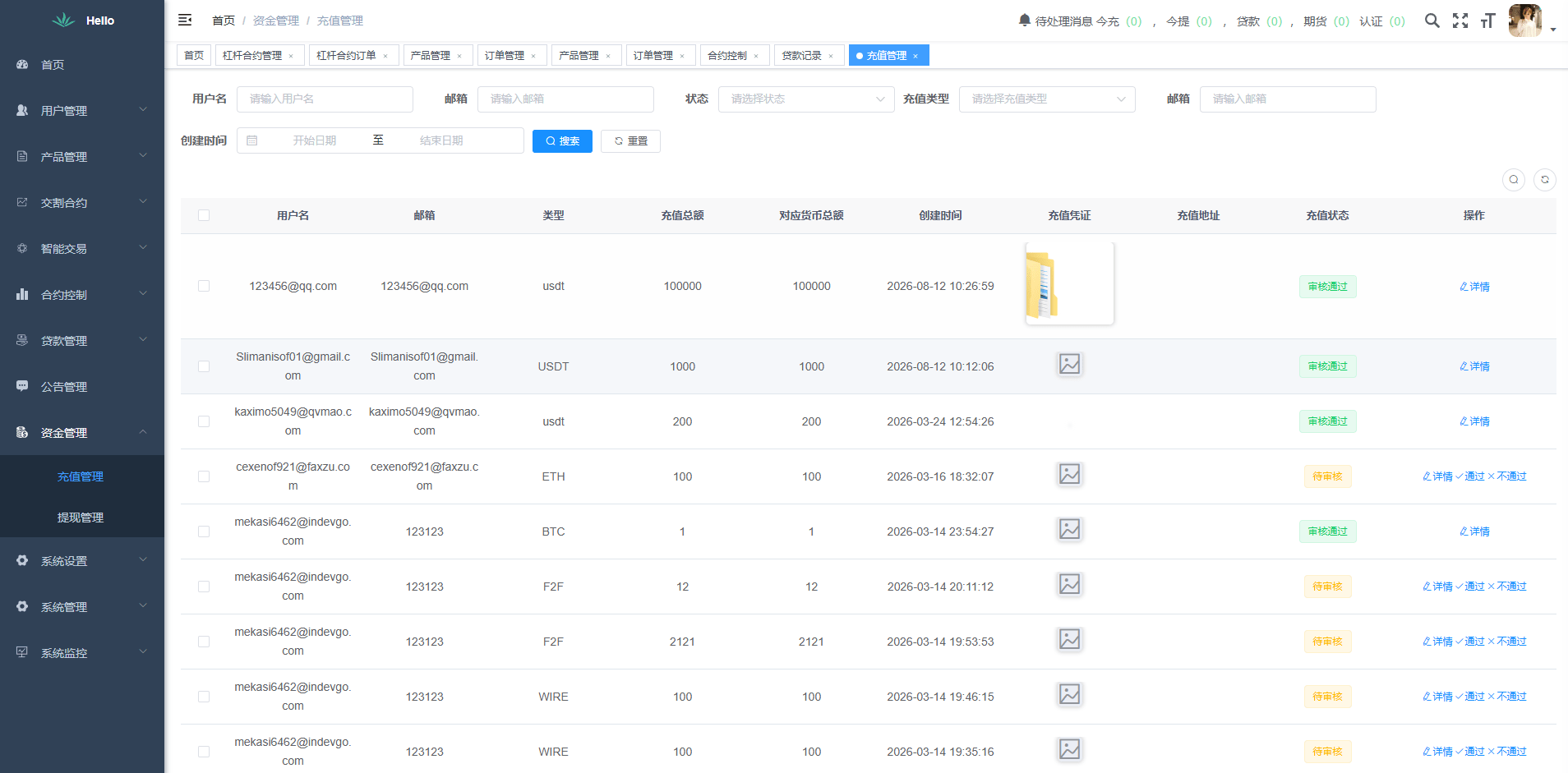 【优选代售】海外DAPP交易所系统/交割合约/永续合约/K线控制/模拟账户 - 截图25