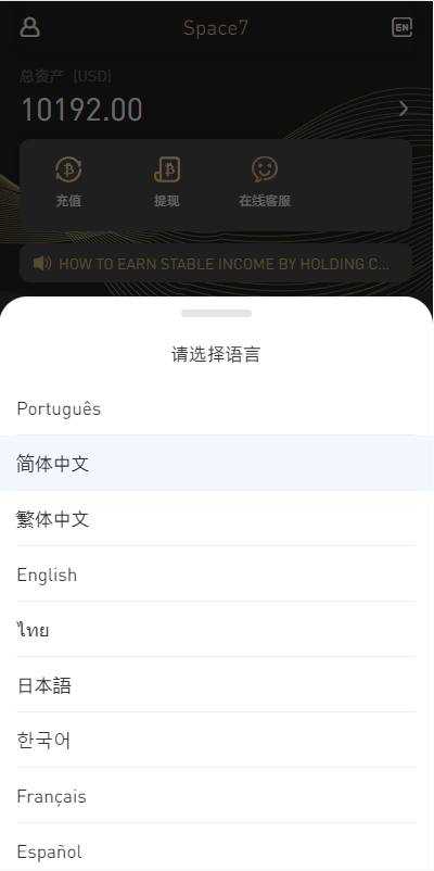 新版多语言海外微盘系统/微交易/虚拟币时间盘/伪交易所 详情图 1