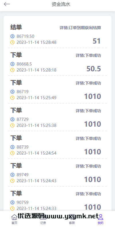 【优选代售】多语言外汇微交易系统/海外微盘源码/时间盘系统 - 截图10
