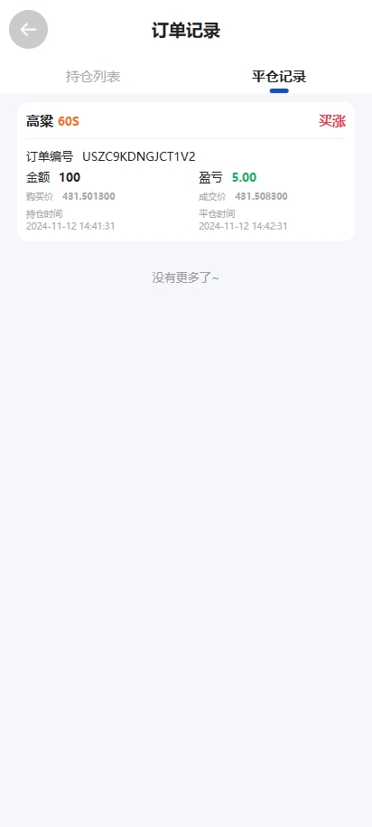 多语言微交易系统/期货微盘时间盘系统/前端UNIAPP 详情图 10
