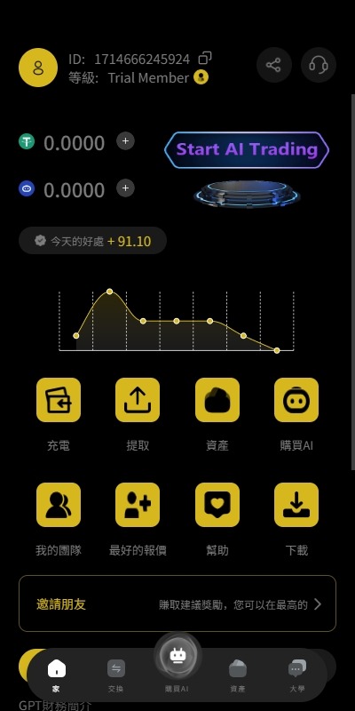 【优选代售】海外AI机器人算力投资/多语言投资复利/JAVA开发 - 截图16