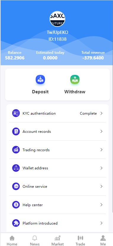 【优选代售】多语言微交易系统/微盘伪交易所/前端vue  修复完整版 - 截图6