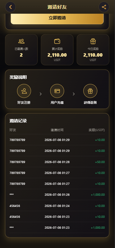 【优选代售】新版海外黄金微交易/黄金秒合约交易/黄金投资/前端VUE - 截图13