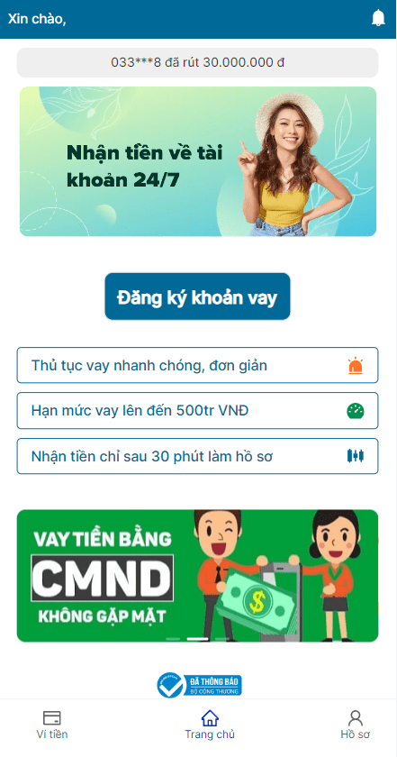 【优选代售】越南贷款系统/海外小额贷款源码/套路贷系统 - 截图1