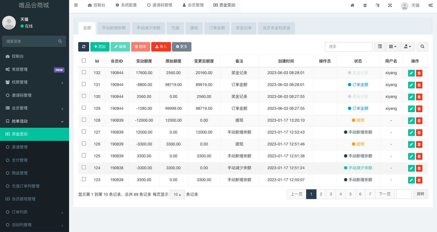 唯品会商城优惠卷投资系统/奢饰品投资理财系统 详情图 13