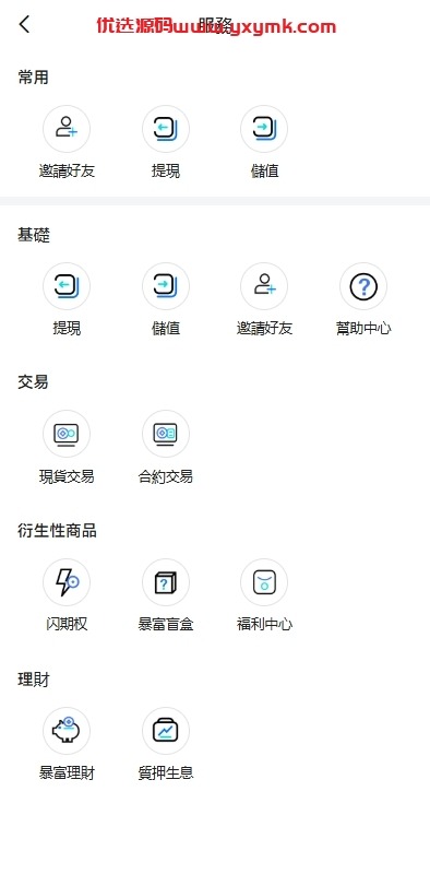 【优选代售】多语言交易所系统/期货/外汇合约交易/质押生息/盲盒 - 截图13