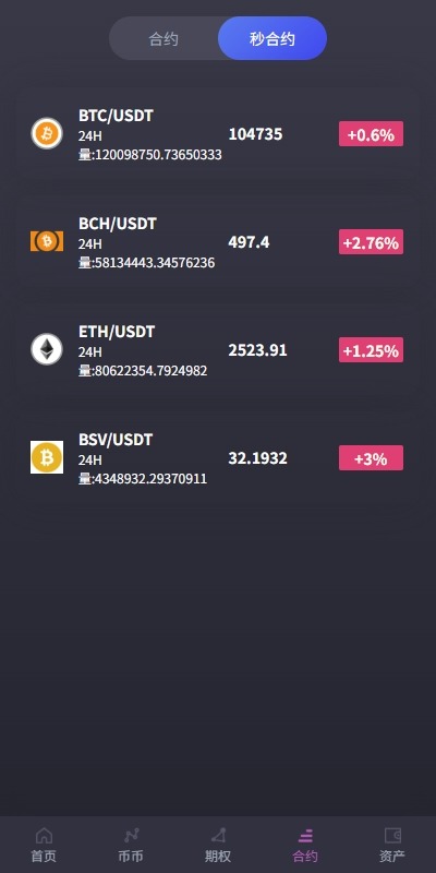 【优选代售】海外交易所系统/合约/期权/质押/秒合约/插针控制/申购 - 截图5
