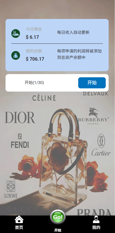 【优选代售】多语言奢饰品刷单系统/海外抢单/打针/信用分 - 截图2