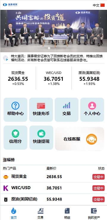 【优选代售】海外微交易系统/虚拟币黄金期货微盘/多语言秒合约微盘 - 截图2