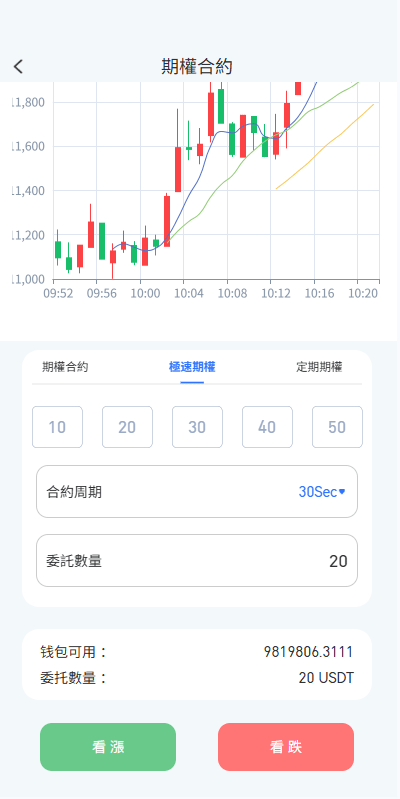 【优选代售】多语言JAVA交易所/永续合约/期权/秒合约/质押/理财/认购 - 截图9